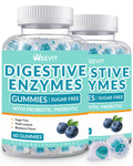 WEEVIT Digestive Enzymes Gummies – Sugar Free, Vegan Probiotic & Prebiotic Blend