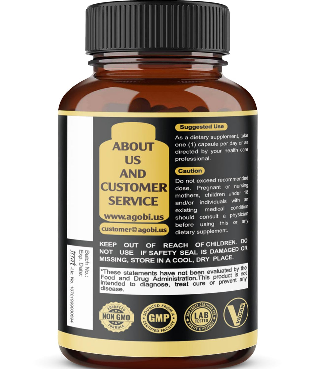 7in1 Premium Maca Root Capsules with Ashwagandha, Ginseng & More | 150 Caps (5 Months) – Natural Energy, Mood & Performance