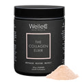 WelleCo The Collagen Elixir – Marine Collagen Peptides, Hyaluronic Acid & Vitamin C (Unflavored, 4.23 oz)