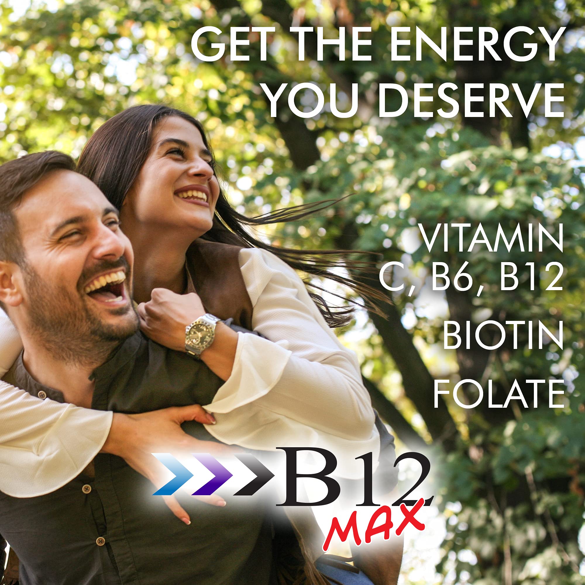 Wellgenix Bio-Available Sublingual B12 Max - High-Absorption B-Complex (60 Ct) 2-Pack
