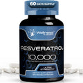 WELLNESS LABSRX Resveratrol 120 Capsules – Trans-Resveratrol for Heart & Brain Health (Vegan, Keto)