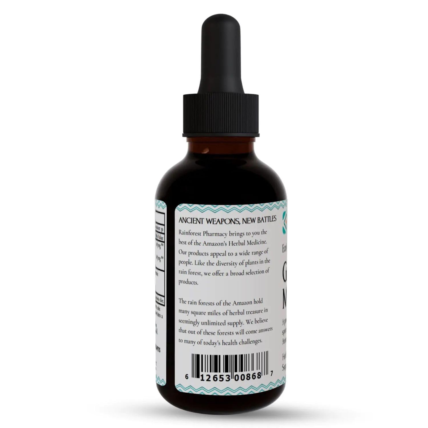 Rainforest Pharmacy Graviola Max Liquid Extract 2oz – Soursop Leaves & Stem + Mountain Graviola for Wellness & Cellular Health