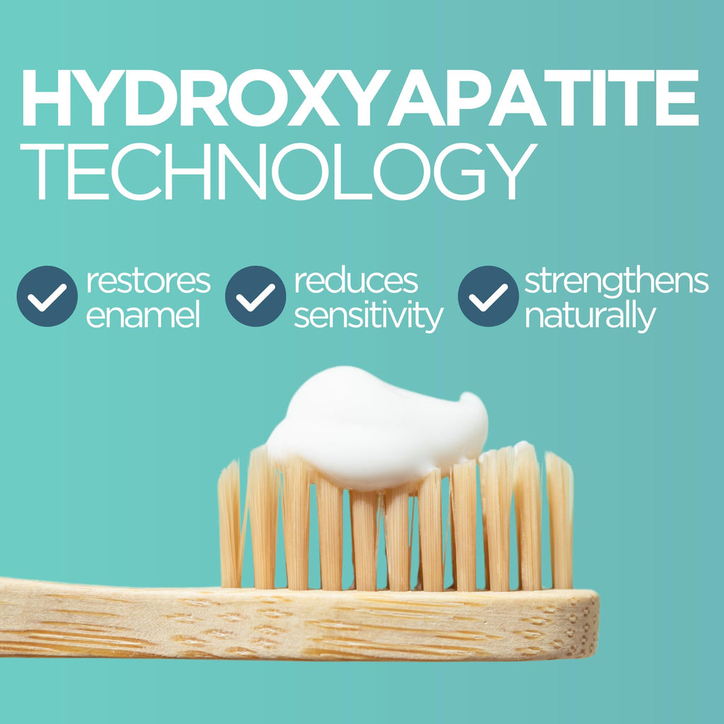 Wellnesse Whitening Hydroxyapatite Toothpaste – Fluoride-Free, Mint, 4 oz