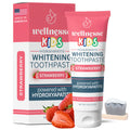 Wellnesse Kids Hydroxyapatite Toothpaste with Xylitol - Fluoride Free Strawberry 4 oz