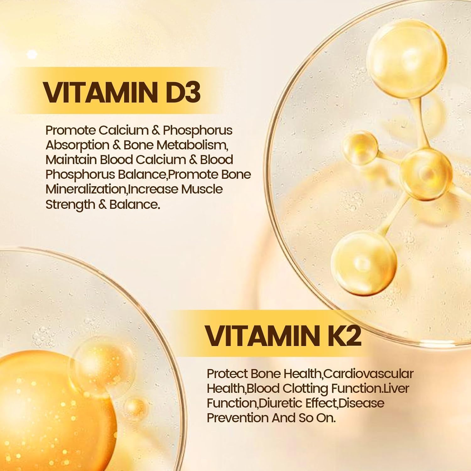 Wellova Women's D3 + K2 | Energy, Mood & Immune Support | 60 Caps