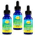 WellWe Liquid Vitamin D3 K2 Drops with MCT Oil – 5000 IU Daily, 3 Pack, Odorless, Vegan, Soy-Free