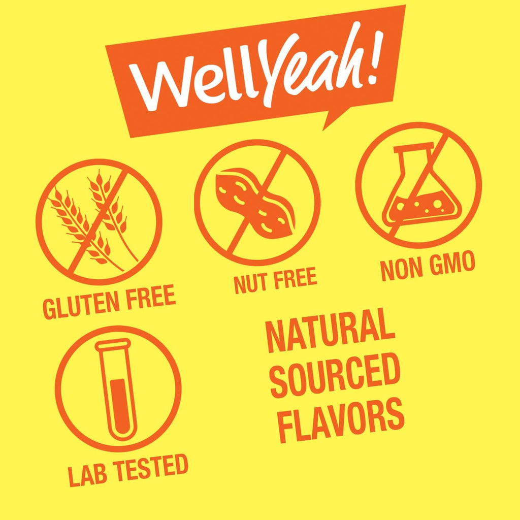 WellYeah Calcium 500mg + Vitamin D3 1000 IU (25 mcg) Gummies for Kids - Bone Health and Muscle Supprt, Immune Support Gummy, Non GMO, Gluten Free, Mix Fruit Flavors - 60 Gummies (Pack of 2)