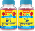 WellYeah Kid's Vitamin B12 1000mcg Gummies – Sugar Free, Strawberry Flavor, 60 Count (Pack of 2)