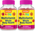 WellYeah Kids Multivitamin Gummies – Immune & Energy Support – Orange & Berry – 60 Count (Pack of 2)