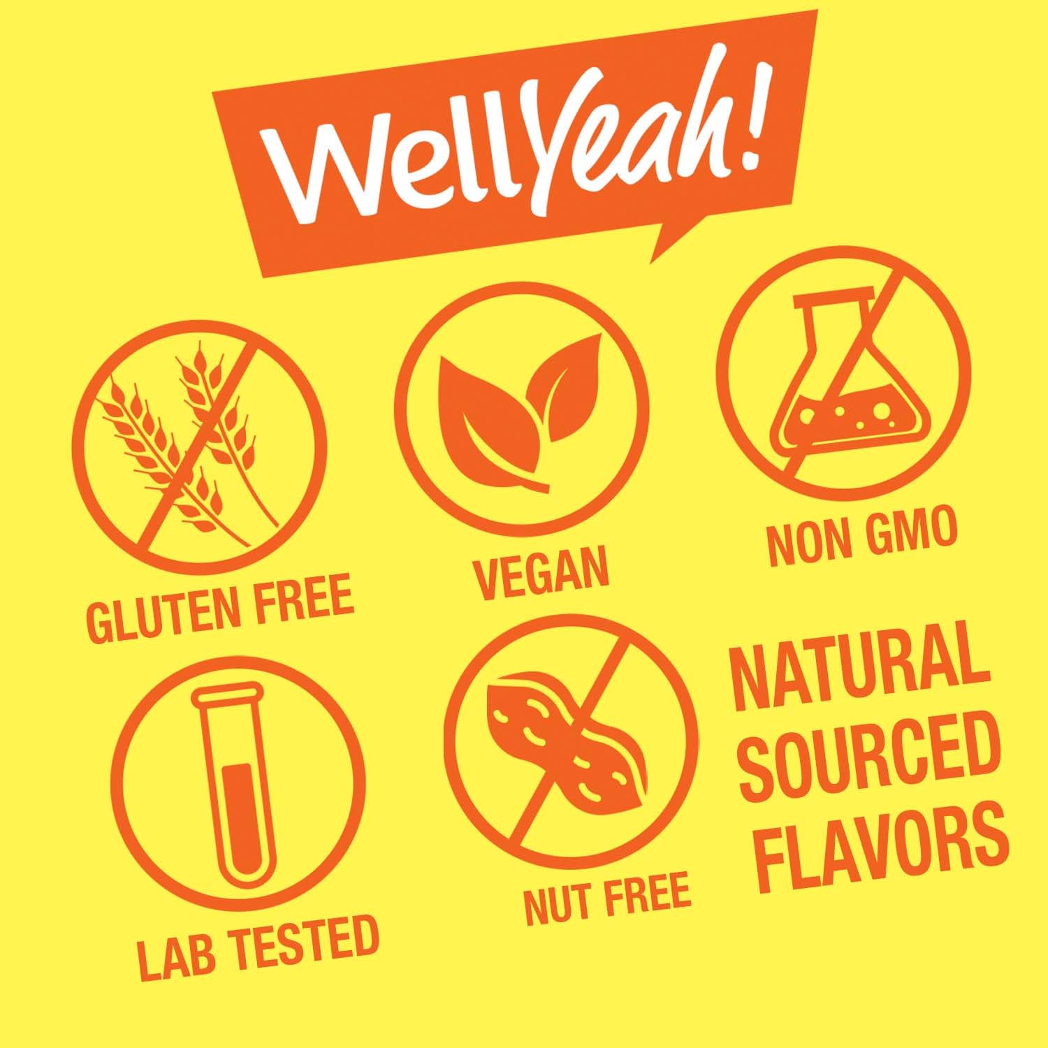 WellYeah Kids Vitamin B Complex Sugar Free Gummies | with Vitamin C, Folic Acid | Immune and Energy Support | Strawberry Flavor | 60 Count