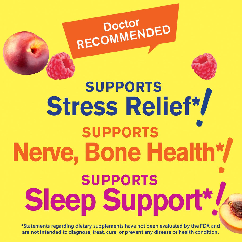 WellYeah Magnesium Citrate Gummies 250mg – Stress Relief & Sleep Support | Gluten-Free, Non-GMO | 90 Gummies