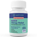 WELMATE Allergy Relief - Fexofenadine HCl 180 mg, Non-Drowsy, 200 Tablets