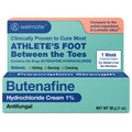 WELMATE Athletes Foot Treatment Extra Strength Cream Butenafine Hydrochloride