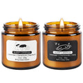 Wfmolcand 2 Pack Sleep Scented Candles - Sweet Dream & Deep Sleep