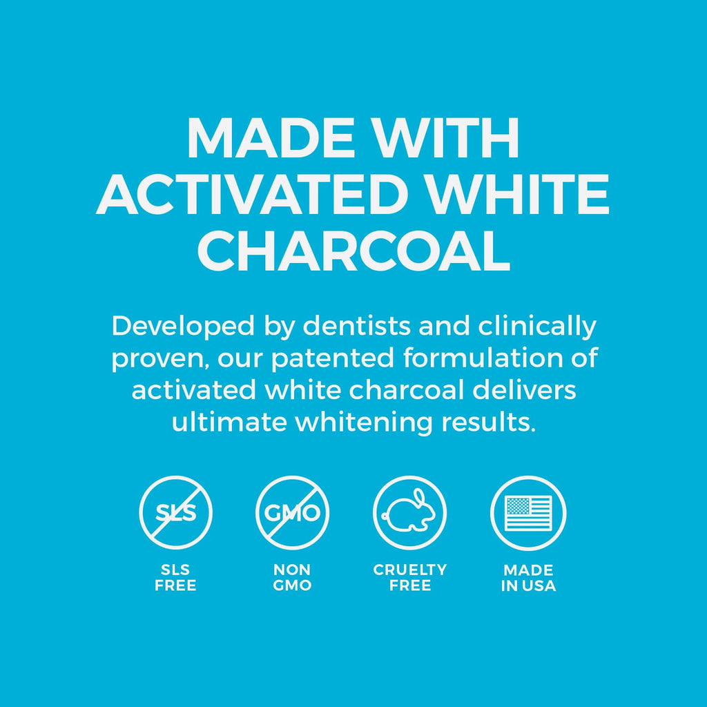White Birch Activated Charcoal Powder – Teeth Whitening, Fluoride-Free