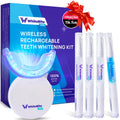 Whitebite Pro Teeth Whitening Kit for Sensitive Teeth – Dual LED, 35% Carbamide Peroxide Gel, Remineralizing Gel | At-Home Whitening