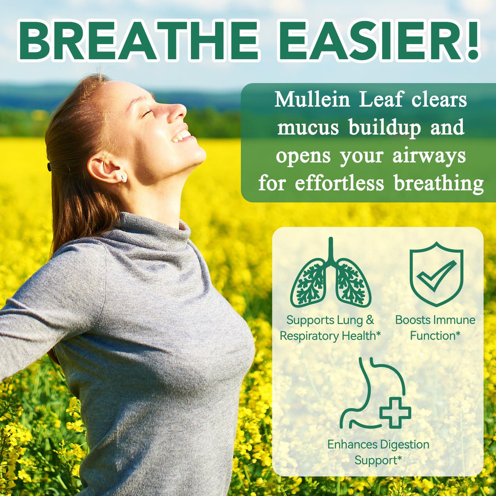 WHLH & Well-Being Mullein Leaf Gummies 2-Pack