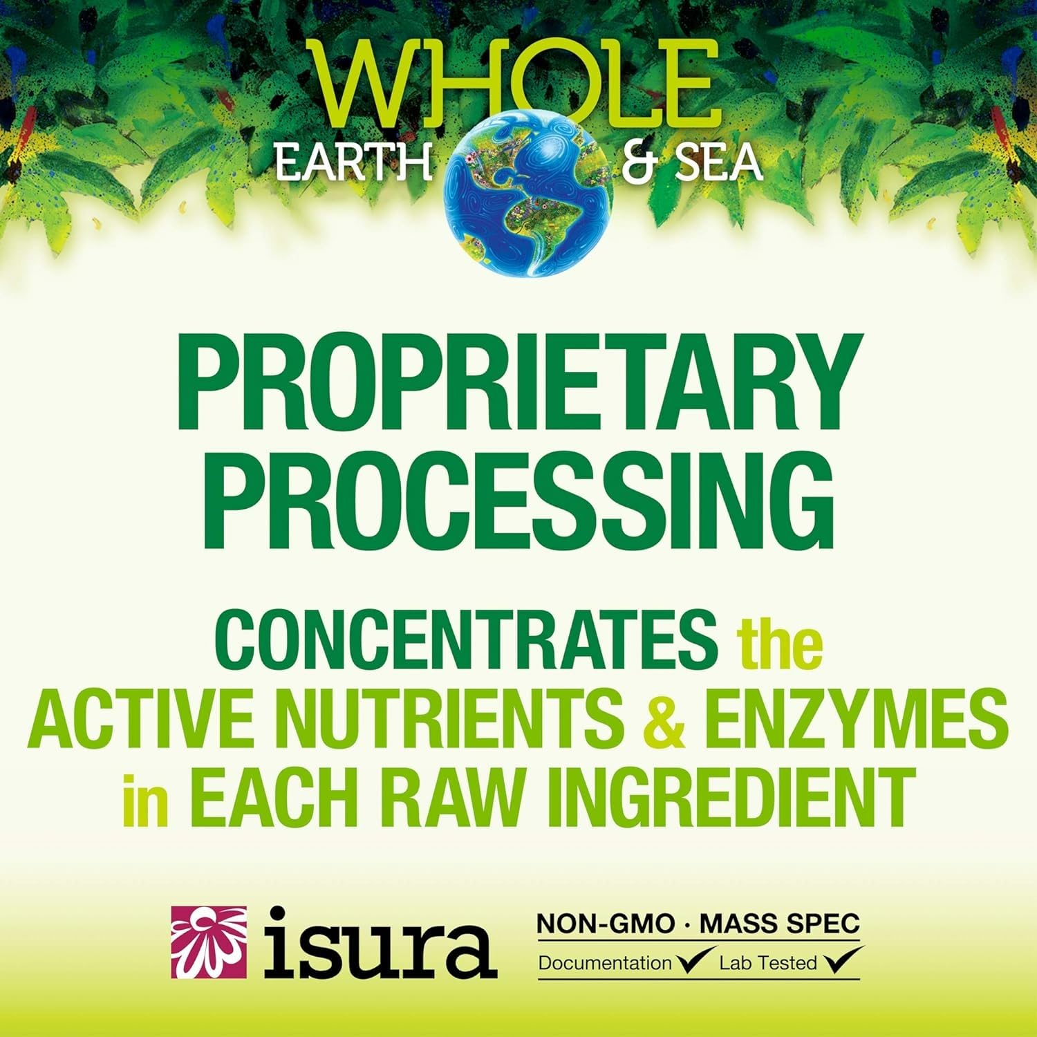 Whole Earth & Sea Organic Fermented Protein & Greens, Unflavored, 1 lb 9 oz | Natural Factors