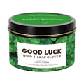 Whole Works Premium Candle for Energy Cleansing – Good Luck Clover, 6oz