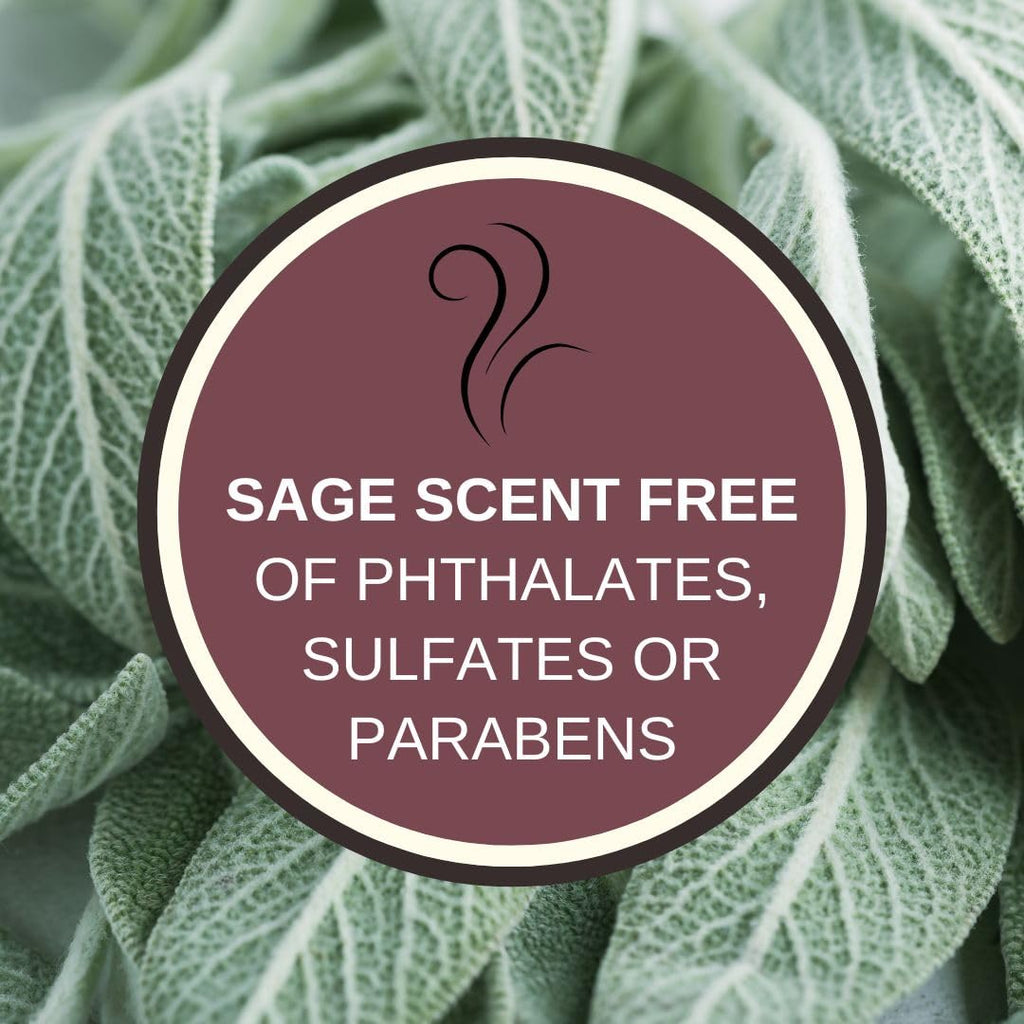 Whole Works Premium Sage Candle for Cleansing – 6oz Natural Soy Wax, Paraben & Phthalate Free