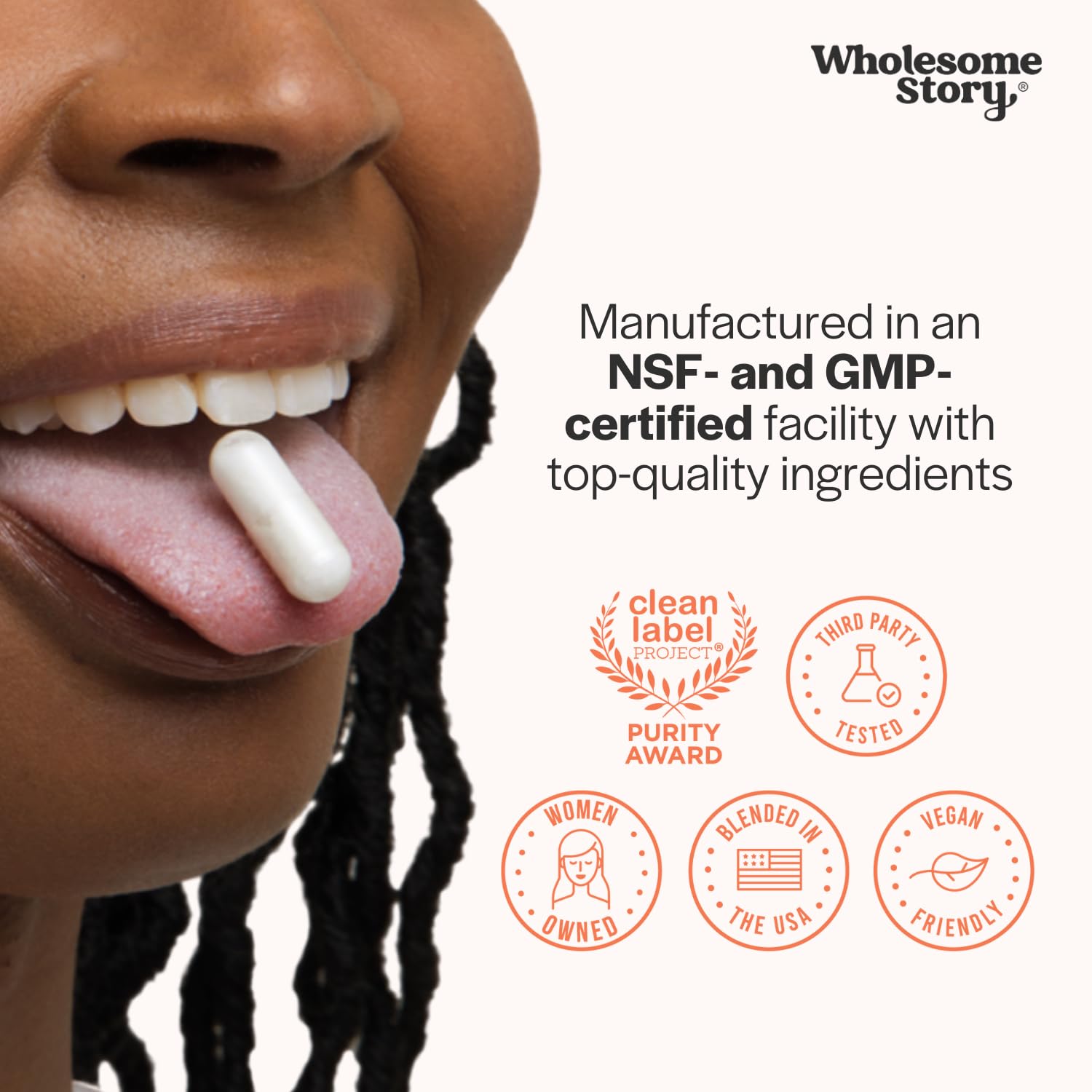 Wholesome Story Myo-Inositol & D-Chiro Inositol - 40:1 Ratio, Hormonal Balance, Ovarian Health | 90 Servings