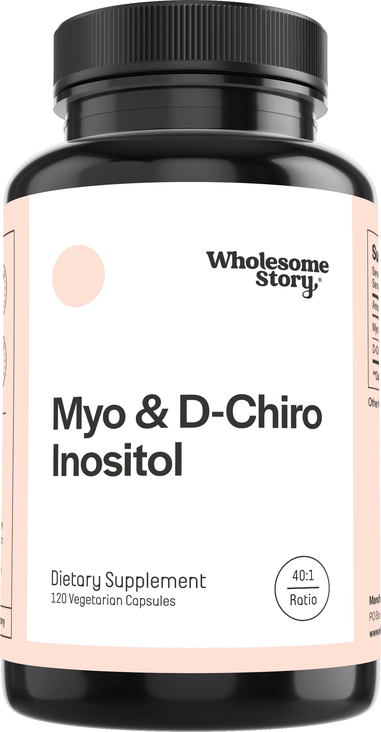 Wholesome Story Myo-Inositol & D-Chiro Inositol for Women | Fertility & Hormonal Balance
