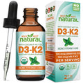 Why Not Natural Vitamin D3 K2 Liquid Drops – 5000 IU with Coconut MCT Oil