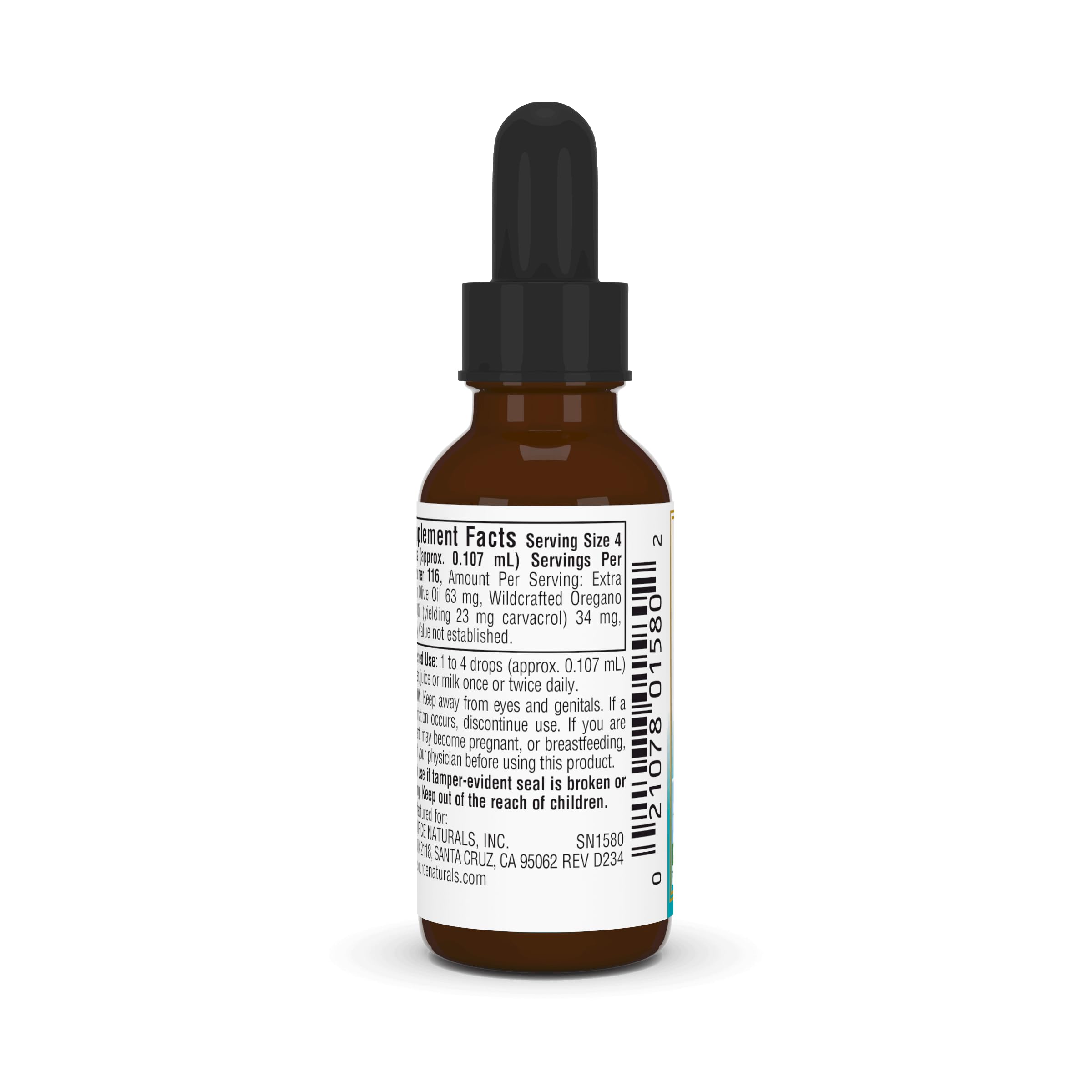 Source Naturals Oregano Oil 70% Carvacrol, 0.4 fl oz – Immune Support