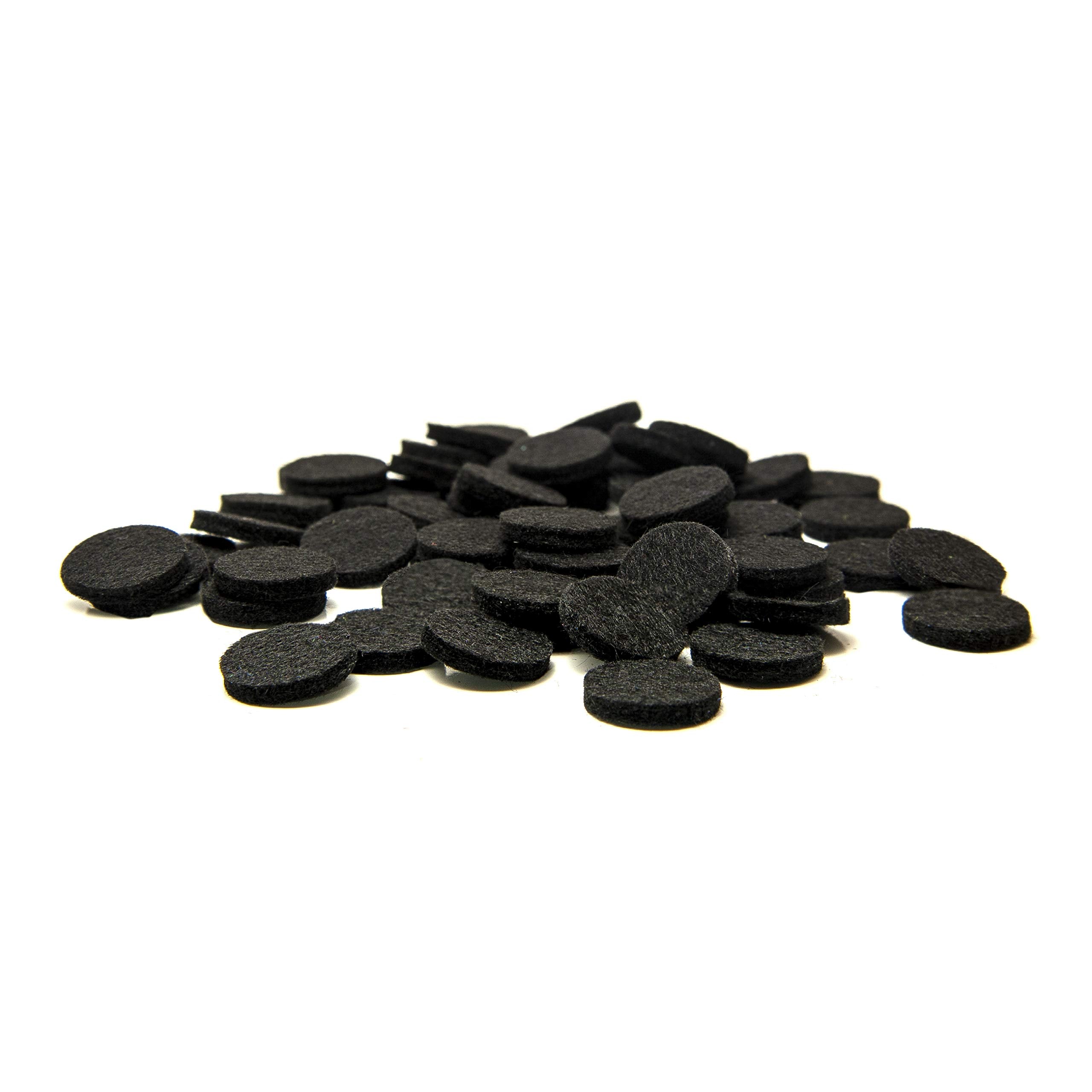 Wild Essentials Refill Pads – 60pcs, 17mm x 3mm, Jet Black