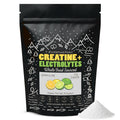 Wild Foods Creatine + Electrolytes Powder – Lemon & Lime (8 oz, 30 Servings) | 2.5 g Creatine