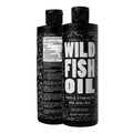 Wild Foods Liquid Omega-3 Fish Oil Lemon 16 oz (2 pk) – Burpless, Odorless, Non-GMO
