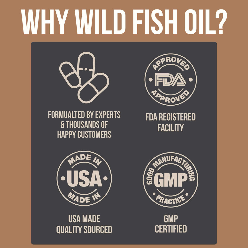 Wild Foods Liquid Omega-3 Fish Oil Lemon 16 oz (2 pk) – Burpless, Odorless, Non-GMO