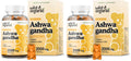 Wild & Organic Ashwagandha Gummies 2000mg – Mood Support Supplement (Pack of 2, 60 Vegan Chews)