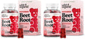 Wild & Organic Beet Root Gummies 12000 mg – 60-Count Pectin-Based Chews (Pack of 2)