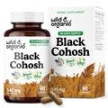 Wild & Organic Black Cohosh for Women Capsules 540 mg | Vegan, Non-GMO | 90-Count
