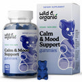 Wild & Organic Calm & Mood Gummies – Ashwagandha + Rhodiola | 60 Count