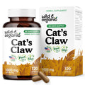 Wild & Organic Cat's Claw Capsules 1000 mg – 60 Day Immune Support