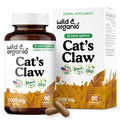 Wild & Organic Cat's Claw 1000 mg - Immune Support - Vegan, Non-GMO | 90 Count