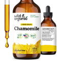 Wild & Organic Chamomile Tincture – Calming Relaxation, Vegan & Alcohol-Free | 4 oz