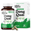 Wild & Organic Dong Quai Capsules for Women - 1000 mg per Serving | 90 Count | Vegan, Non-GMO