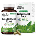 Wild & Organic Goldenseal Root Capsules 1000mg – Immune & Lung Support