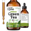 Wild & Organic Green Tea Extract Liquid Drops | 4 fl oz, 84-Day Supply, Vegan & Alcohol-Free