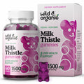 Wild & Organic Milk Thistle Gummies 1500mg | Liver Detox, Vegan & Non-GMO