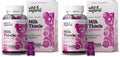 Wild & Organic Milk Thistle Gummies – Liver Detox 1500mg | 60 Vegan Chews (Pack of 2)
