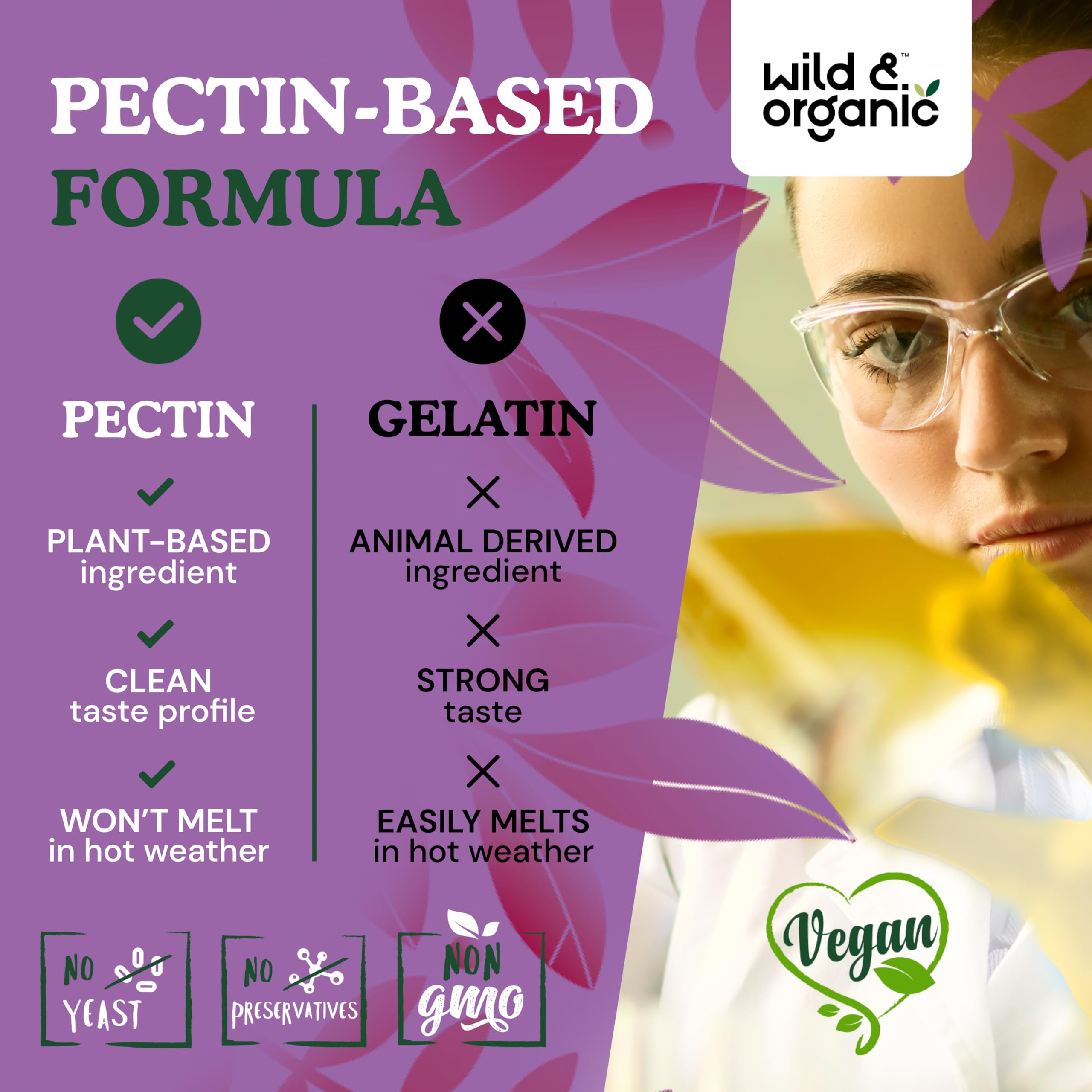 Wild & Organic Milk Thistle Gummies – Liver Detox 1500mg | 60 Vegan Chews (Pack of 2)