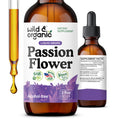 Wild & Organic Passionflower Tincture – 2 oz, Vegan & Alcohol-Free