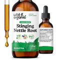 Wild & Organic Stinging Nettle Root Drops - 2 fl oz | Vegan, Alcohol-Free