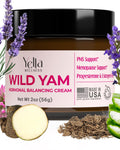 Wild Yam Cream for Hormone Balance – Progesterone-Free PMS & Menopause Support (2oz)