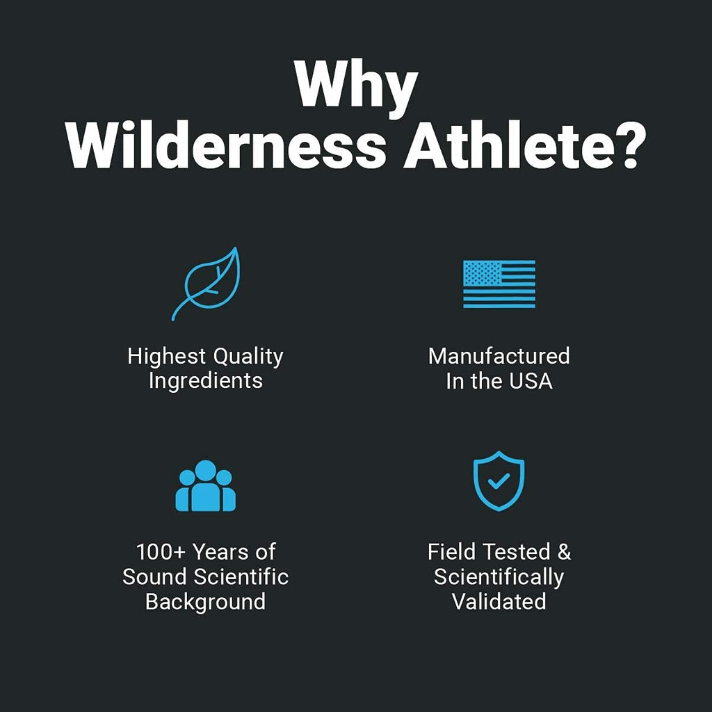 Wilderness Athlete The Good Stuff | Daily Vitamin Pack – Multivitamin for Women & Men | Probiotics, Omega-3, Zinc