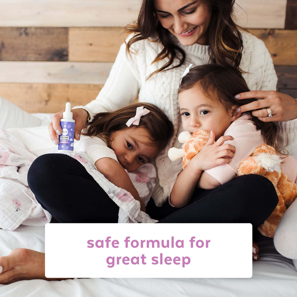 Wink Well Kids Melatonin Drops — 1 mg, Drug-Free Sleep Support for Children (2-Pack)